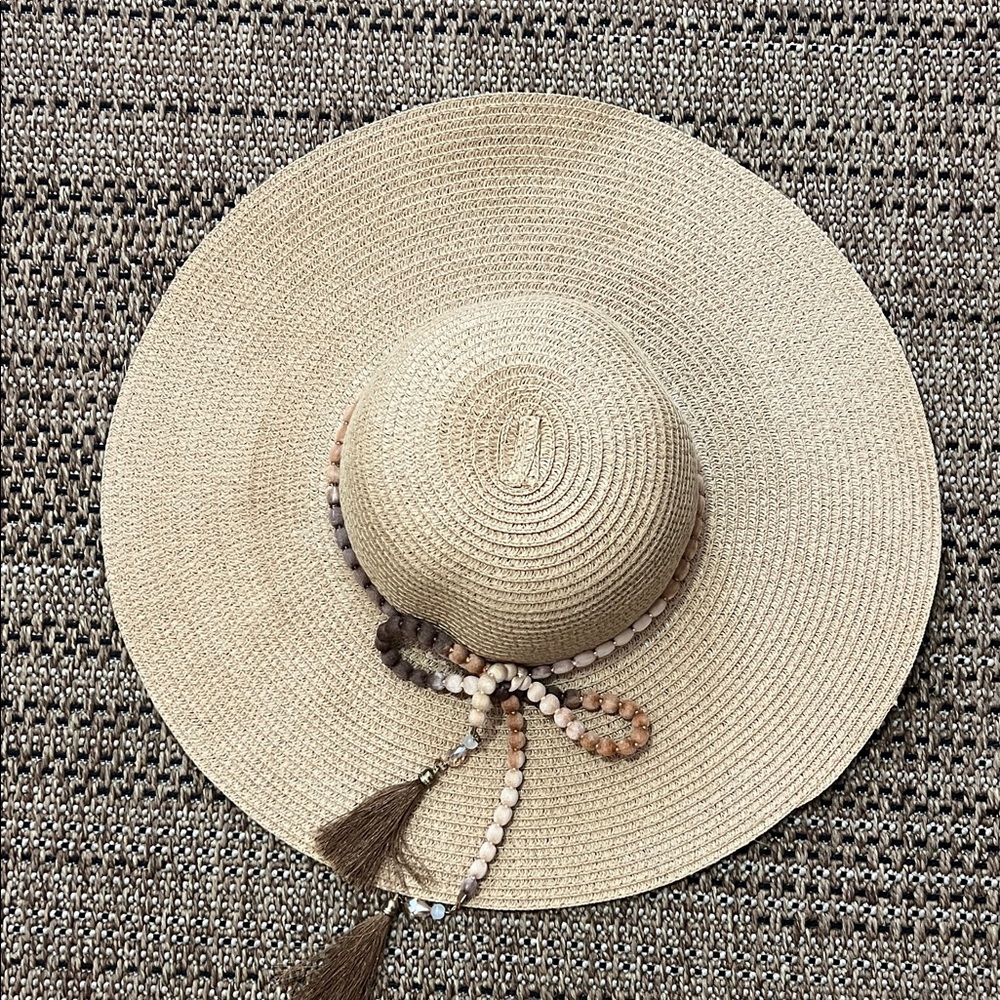 Tan Accessory Hat for Stylish Outings